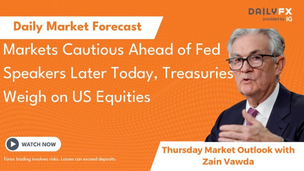 الأسواق حذرة قبيل صدور تصريحات مجلس الاحتياطي الفيدرالي في وقت لاحق اليوم، وسندات الخزانة تؤثر على الأسهم الأمريكية