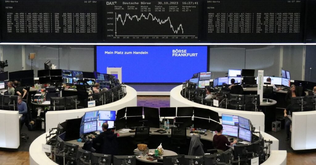 German share price index DAX graph is pictured at the stock exchange in Frankfurt