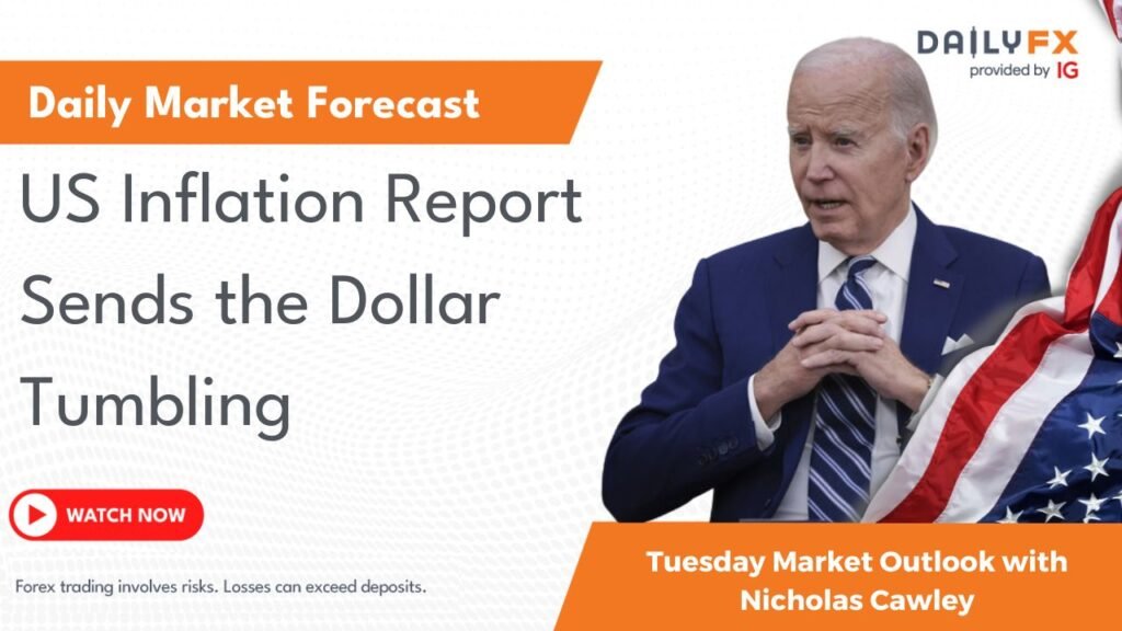 تقرير التضخم الأمريكي يؤدي إلى تراجع الدولار.