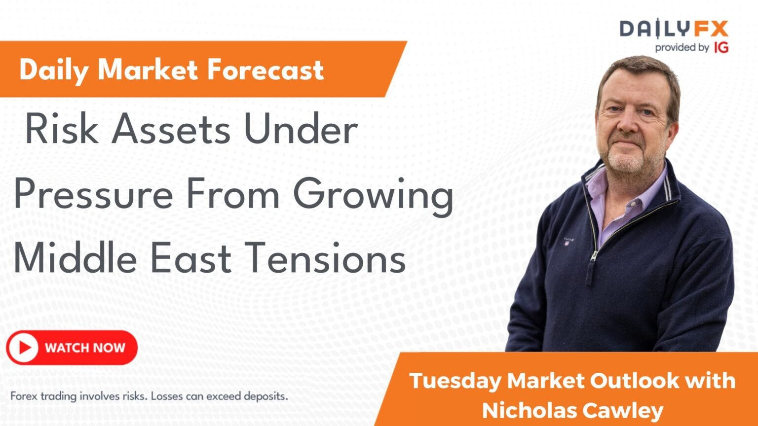 الأصول الخطرة تحت ضغط من النمو ... Risk Assets Under Pressure From Growing Middle East Tensions