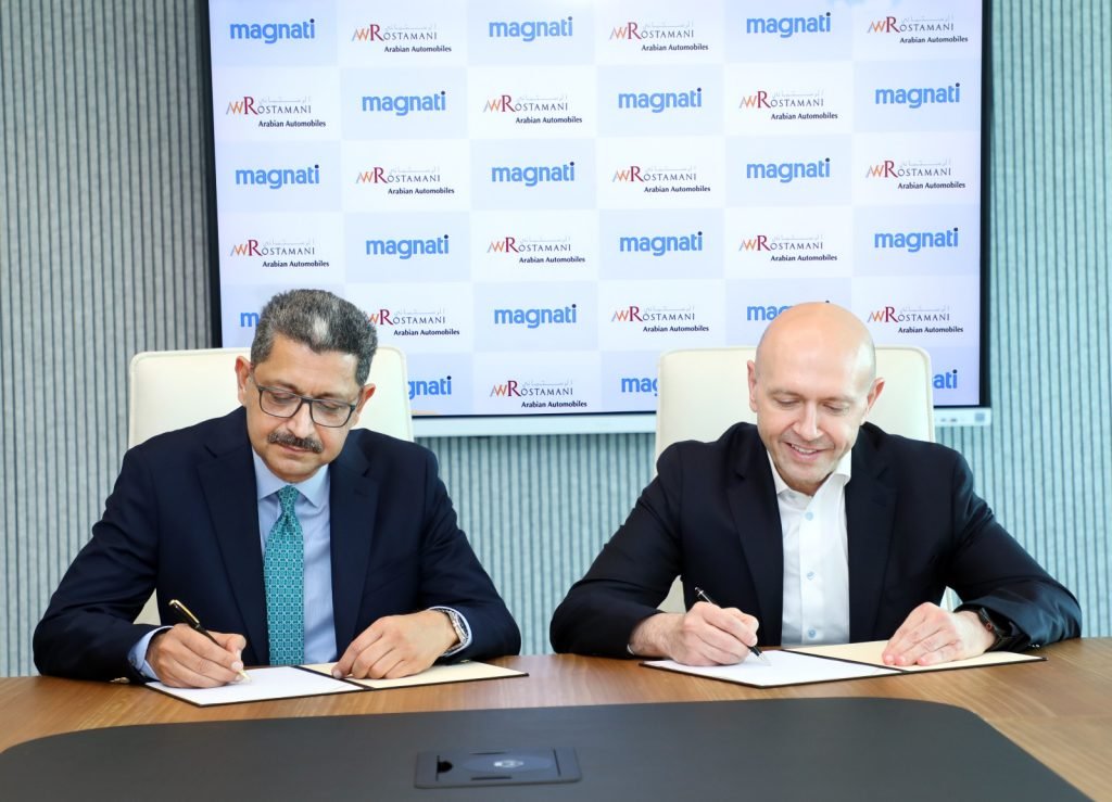 شراكة بين «ماغناتي» و«العربية للسيارات» لتوفير حلول الدفع عبر منصة «آني» في الإمارات شراكة بين «ماغناتي» و«العربية للسيارات» لتوفير حلول الدفع عبر منصة «آني» في الإمارات