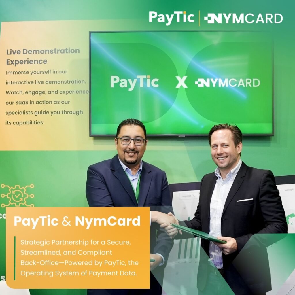 شراكة بين «PayTic» و«NymCard» لتعزيز كفاءة العمليات المالية في الشرق الأوسط شراكة بين «PayTic» و«NymCard» لتعزيز كفاءة العمليات المالية في الشرق الأوسط
