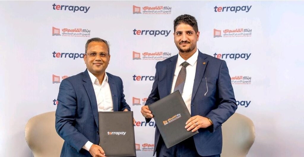 شراكة بين «بنك القاسمي» و«TerraPay» لتعزيز المدفوعات الفورية بالدولار والريال السعودي إلى جنوب اليمن