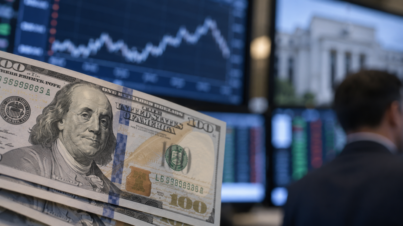 الدولار يهدأ بعد أن وصلت إلى سبعة-نحن...