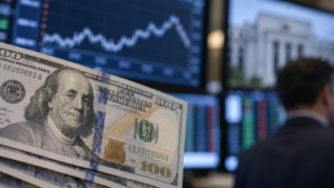 الدولار يهدأ بعد أن وصلت إلى سبعة-نحن...